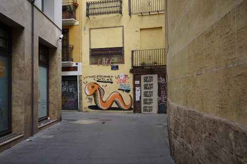 grafitti in the city